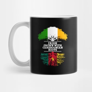 Irish Grown With Cameroonian Roots - Gift for Cameroonian With Roots From Cameroon Mug